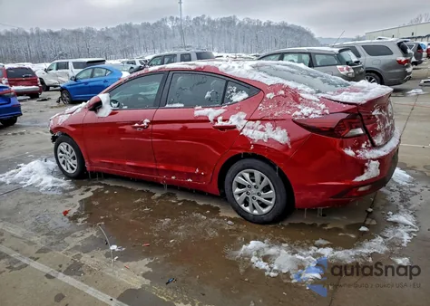2019 Hyundai Elantra Se z USA, uszkodzony, nr VIN 5NPD74LF4KH490954